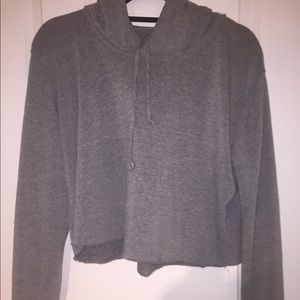 brandy melville cropped hoodie